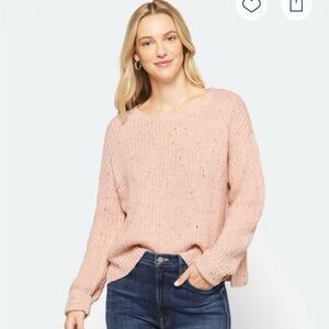 Elegant Blush Knit Sweater